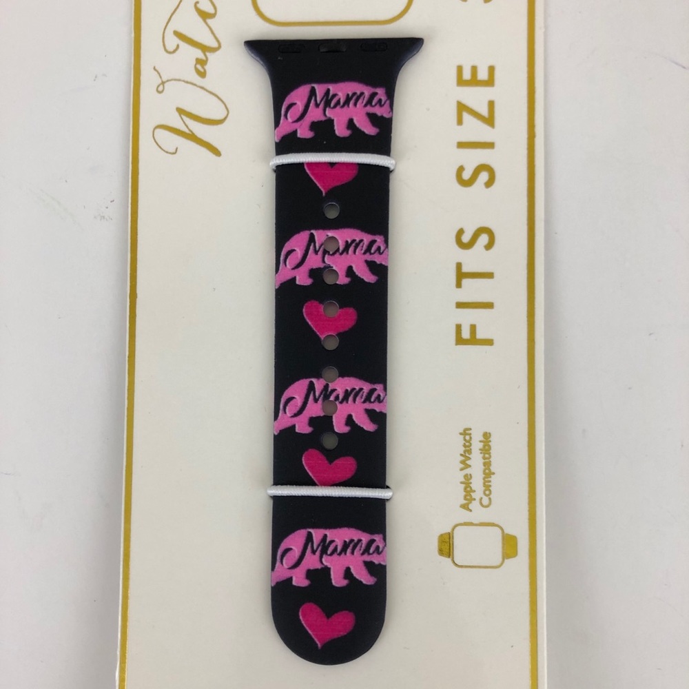 Simply Southern Apple Smart Watch Band MAMA BEAR - Picture 2 of 5